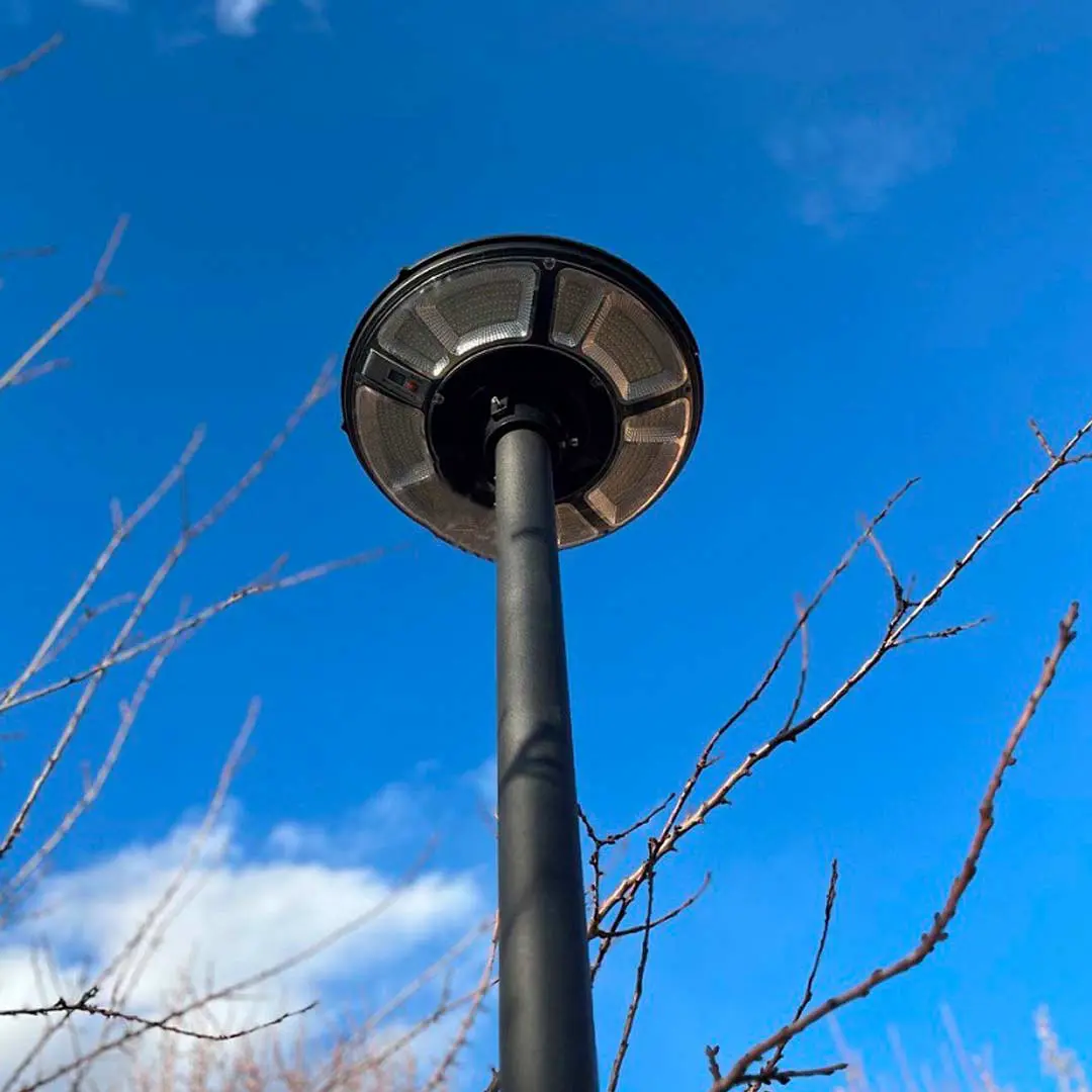 چراغ پارکی خورشیدی گرد 200 وات